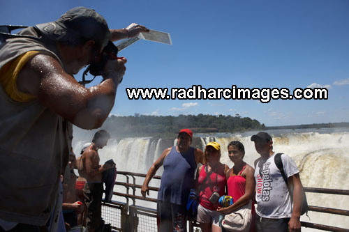 Photographer - Devils Throat - Iguazu Falls