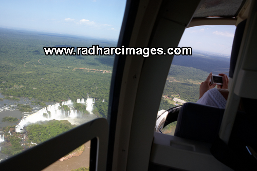 Helicopter flight - Iguazu Falls