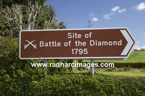 Orangemans day - twelfth - 12th July - battle of the diamond