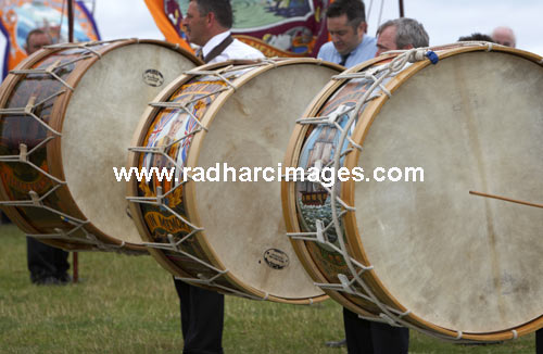 Orangemans day - twelfth - 12th July - lambeg drums