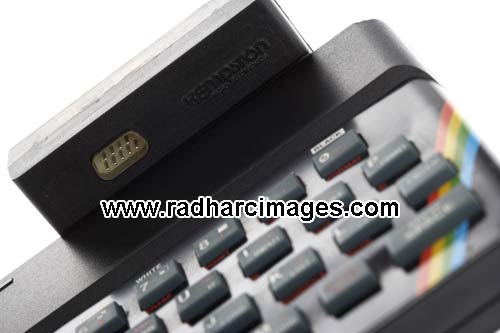 vintage sinclair zx spectrum home computer