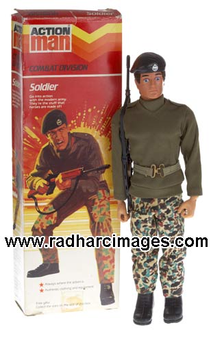Action Man Combat Soldier mint in box mib