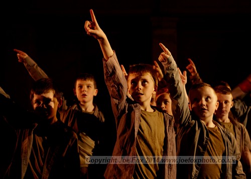 Production stills from DU Dance production of 'Fallen', Titanic Drawing Offices, Belfast, 9th November 2014.