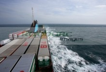 irish sea liverpool freight ferry deck