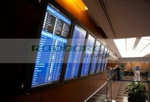 ohare airport screens